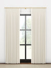 Quick Ship Panel, French Pleat, Pacific Linen, Double Width