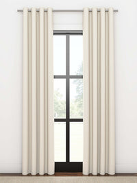 Quick Ship Panel, Grommet, Pacific Linen, 120"