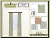 Drapery House Panels - 43982 Sold as a pair