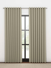 Quick Ship Panel, Grommet, Rosemary Linen, 96"
