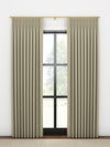 Quick Ship Panel, French Pleat, Rosemary Linen, Double Width