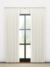 Quick Ship Panel, French Pleat, Rosemary Linen, Double Width