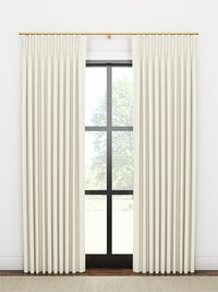 Quick Ship Panel, French Pleat, Rosemary Linen, Double Width