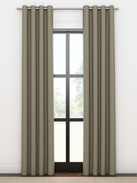 Quick Ship Panel, Grommet, Rosemary Linen, 108"