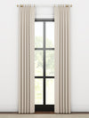 Quick Ship Panel, Euro Pleat, Winslow Linen