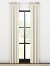 Quick Ship Panel, Euro Pleat, Winslow Linen