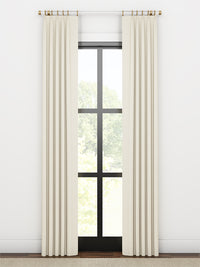 Quick Ship Panel, Euro Pleat, Winslow Linen
