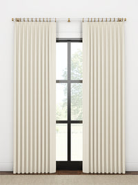 Quick Ship Panel, Euro Pleat, Winslow Linen