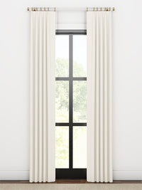Quick Ship Panel, Euro Pleat, Winslow Linen