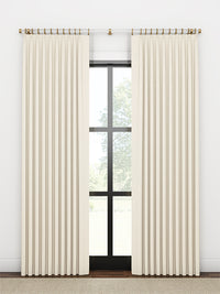 Quick Ship Panel, Euro Pleat, Winslow Linen
