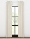 Quick Ship Panel, Euro Pleat, Arundel Linen