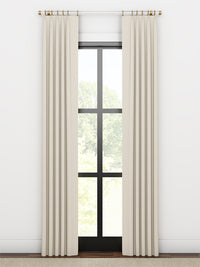 Quick Ship Panel, Euro Pleat, Arundel Linen