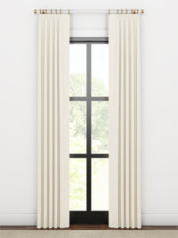 Quick Ship Panel, Euro Pleat, Arundel Linen