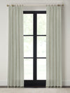 Quick Ship Panel , Euro Pleat, Pacific Linen, Double Width