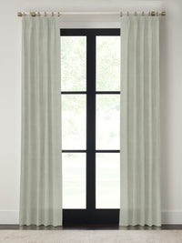 Quick Ship Panel , Euro Pleat, Pacific Linen, Double Width