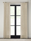 Quick Ship Panel , Euro Pleat, Pacific Linen, Double Width