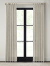 Quick Ship Panel , Euro Pleat, Pacific Linen, Double Width
