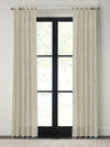 Quick Ship Panel, Euro Pleat, Pacific Linen, Single Width