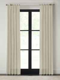 Quick Ship Panel, Euro Pleat, Pacific Linen, Single Width