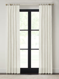 Quick Ship Panel , Euro Pleat, Pacific Linen, Double Width