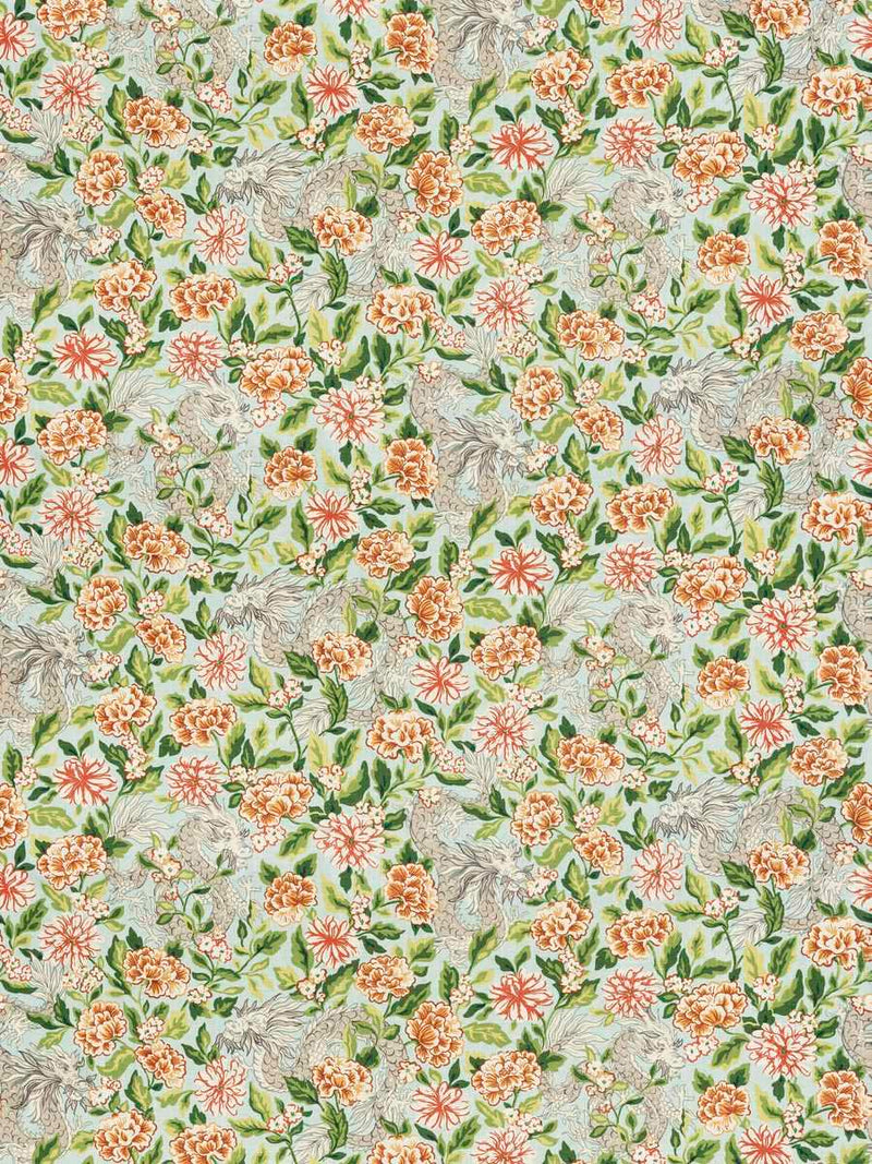 Fabric by the yard - Collection 111 44078 Aqua