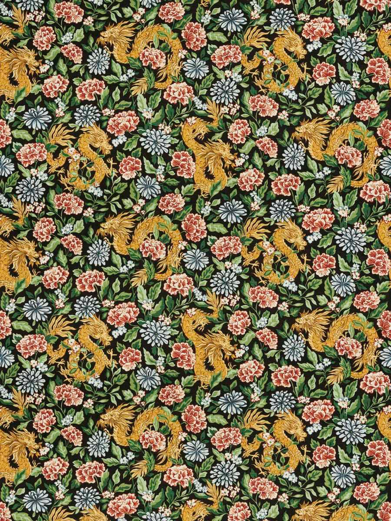 Fabric by the yard - Collection 111 44078 Black Multi