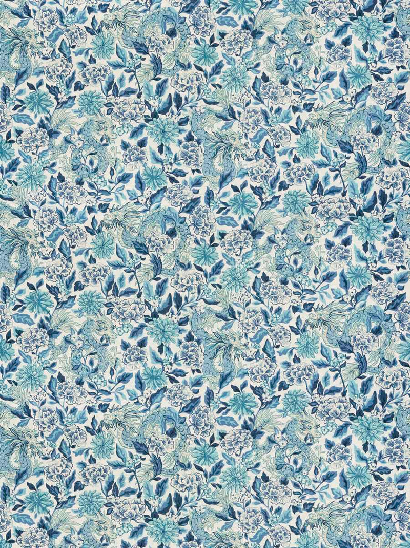 Fabric by the yard - Collection 111 44078 Blue