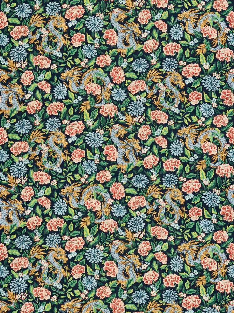 Fabric by the yard - Collection 111 44078 Sapphire
