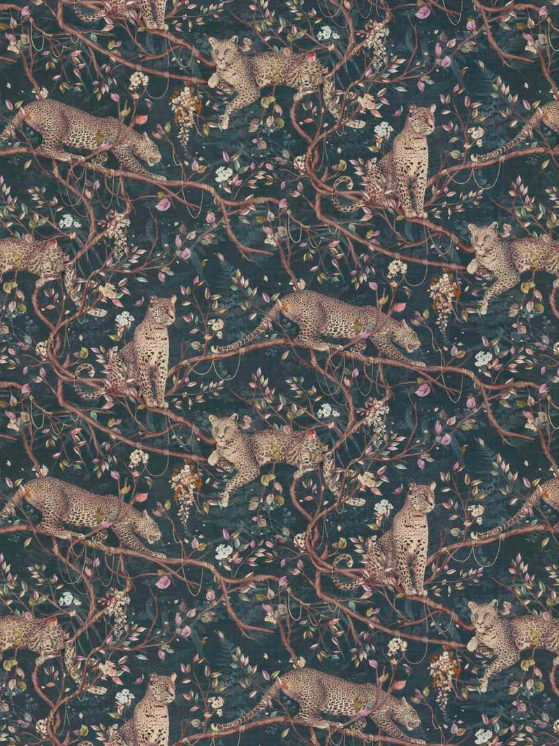 Fabric by the yard - Collection 111 44227 Blue Night