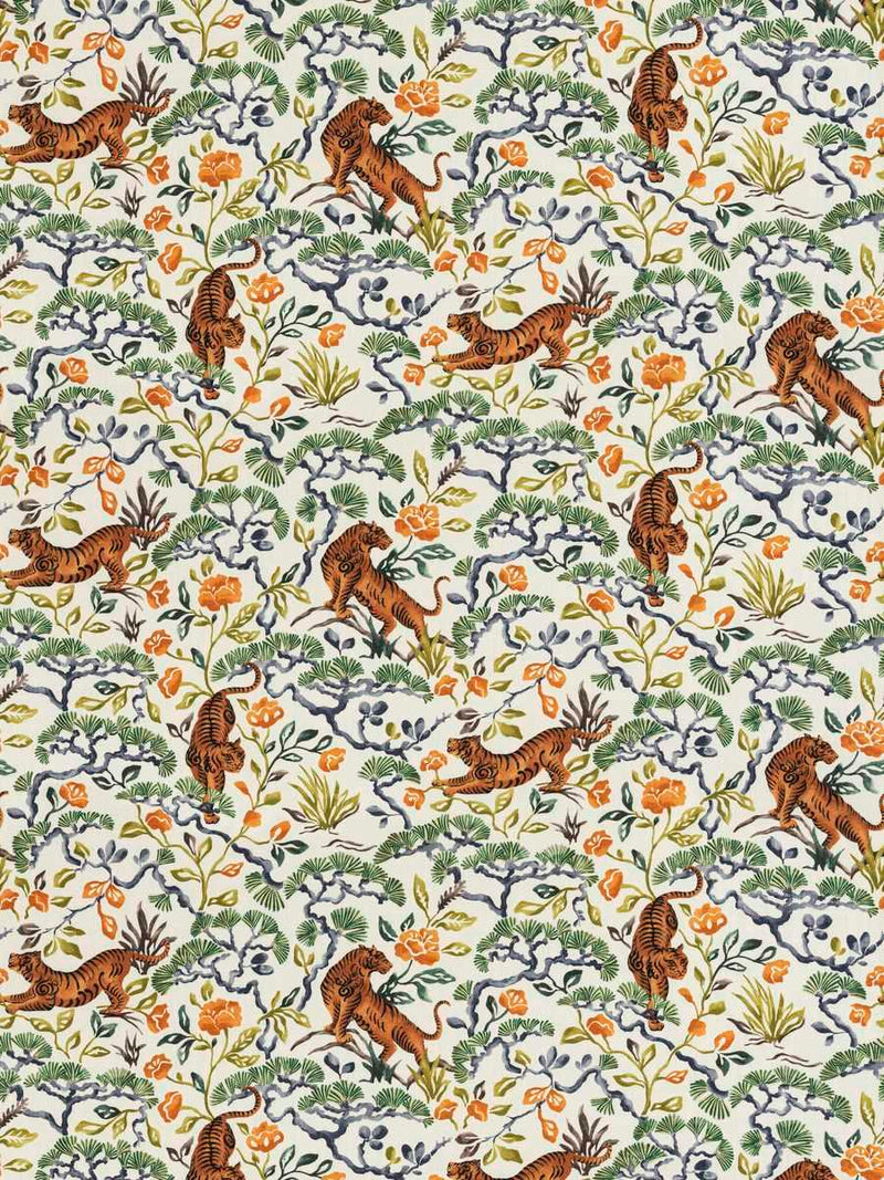 Fabric by the yard - Collection 111 44238 Sapphire Multi
